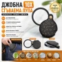 Професионална мощна увеличителна ръчна лупа 10X увеличение за четене мини джобна сгъваема за чанта, снимка 1