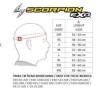 Мото каска за мотор Scorpion EXO 491 Spector Black/Red,очила 318.80 лв. / 163 €, снимка 3