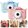 Детски фотоапарат STELS KittyCam X300, 40MP, Селфи детска камера, USB-C, снимка 1