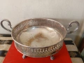 Посребрена купа,фруктиера, снимка 1