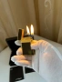 S.T. Dupont Ligne 2 Black & Gold – запалка, 2 пламъка, пълен комплект, снимка 1