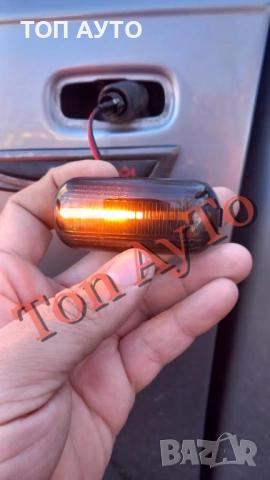 Страничен Опушен Динамичен LED Мигач За Ауди Audi E8 одобрен, снимка 12 - Аксесоари и консумативи - 54922515