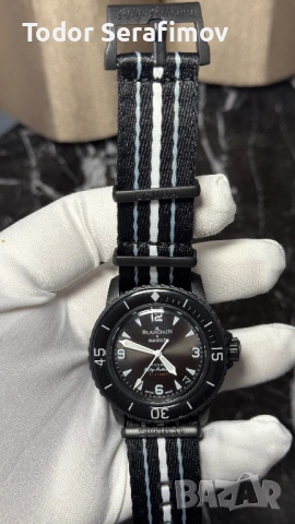 Blancpain X Swatch BIOCERAMIC SCUBA FIFTY FATHOMS COLLECTION Часовник