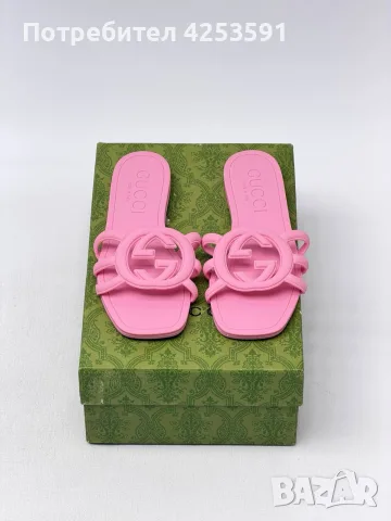 Gucci дамски чехли, снимка 2 - Чехли - 55365387