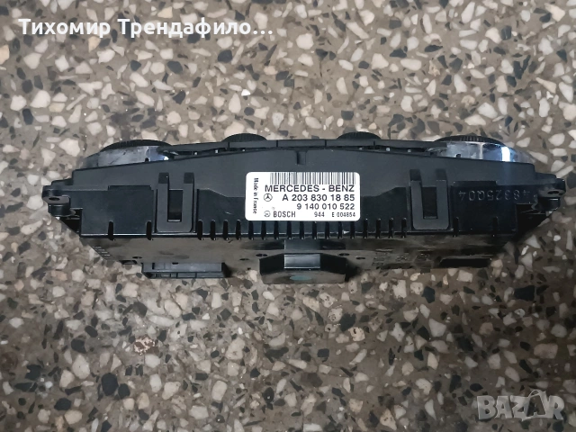 панел климатроник мерцедес w203 , A2038301885 , 9140010522 , A 203 830 18 85 , 9 140 010 522, снимка 3 - Части - 54646015