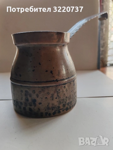 Медно джезве., снимка 2 - Други ценни предмети - 54250716