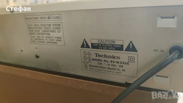 Дек Technics RS- M235X, снимка 3 - Декове - 55446630