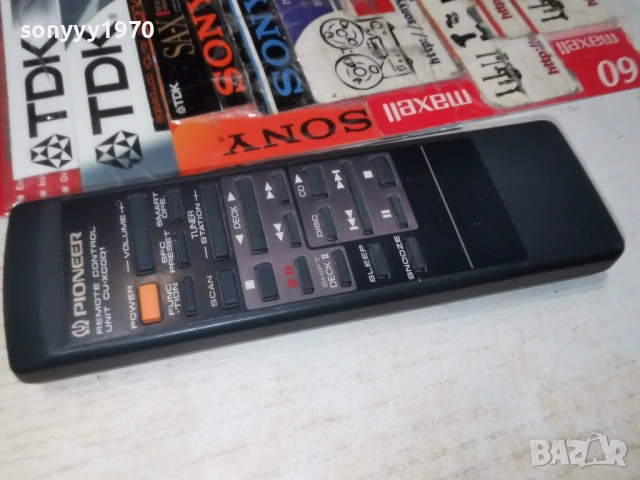 PIONEER CU-XC001 AUDIO REMOTE-ВНОС SWISS 0205261901М, снимка 6 - Ресийвъри, усилватели, смесителни пултове - 54391372
