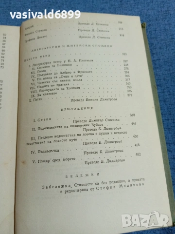 Тургенев - избрано том 10, снимка 7 - Художествена литература - 55108207