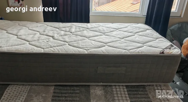 Продавам Двулицев Premium матрак Paradise Silk 90x200!, снимка 2 - Матраци - 55500009