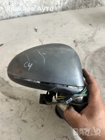 Дясно огледало за Citroen C4, снимка 2 - Части - 55447855