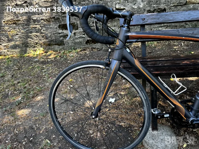 Merida Ride 100 (Размер S/M) – Шосеен велосипед с карбонова вилка, снимка 12 - Велосипеди - 55644430