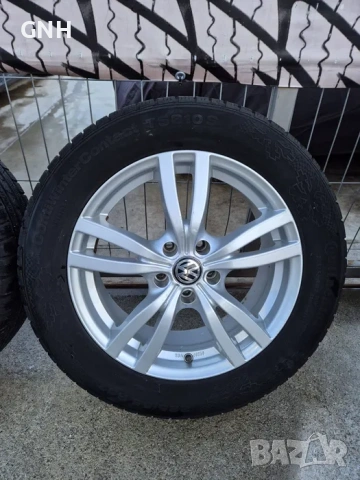 Джанти Dezent 17цола , 5х112 , 7j , et38 , 225/55/17 Vw Audi Skoda, снимка 2 - Гуми и джанти - 54576521