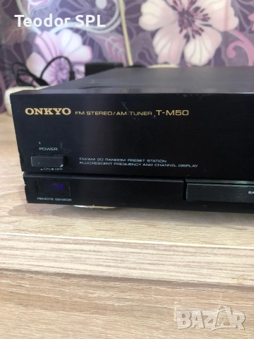 Onkyo fm tuner radio, снимка 4 - Аудиосистеми - 54485008