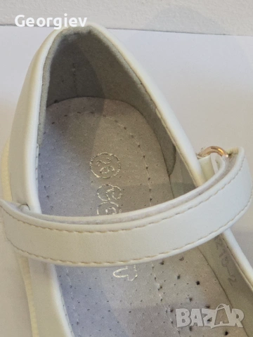 Бели детски обувки за повод 26 номер, снимка 3 - Детски обувки - 54121989