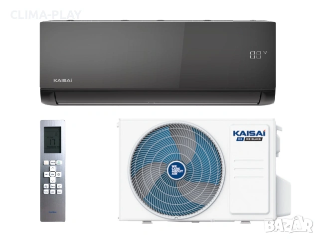 KLB-12KRHI/KLWB-12HRHO СПЛИТ KAISAI ICE BLACK