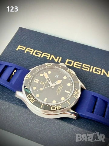 Pagani Design Automatic Watch Sapphire 100m Stainless Steel, снимка 2 - Мъжки - 53999137