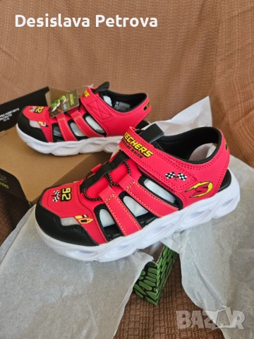 Skechers чисто нови размер 33 СВЕТЕЩИ, снимка 8 - Детски маратонки - 54422587