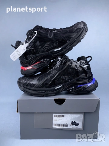 Balenciaga Runner LED 7.0 "All Black" – Premium Luxury Streetwear Edition, снимка 3 - Спортни обувки - 54670074