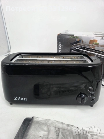 Тостер Zilan ZLN-2713 е с мощност 1400W и има 5 степени на изпичане, снимка 4 - Тостери - 54911654