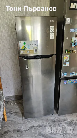 хладилник LG с горна камера 