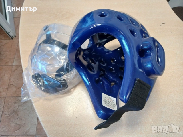 Каска за бокс / кикбокс с предпазители за бузи, снимка 5 - Спортна екипировка - 54325482