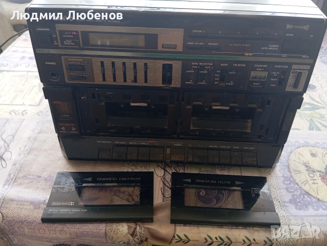 Глава от радиокасетофон Sanyo M807SR