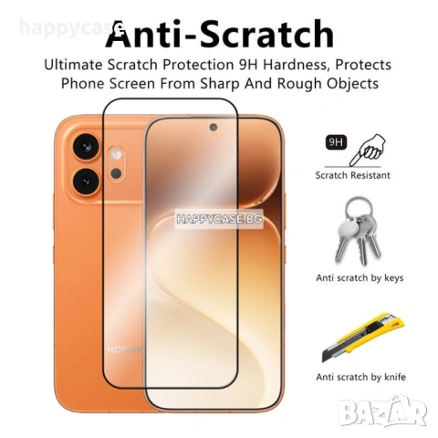 Honor 600 Pro / 600 / 600 Lite / 5D Full Glue Стъклен протектор с цяло лепило, снимка 4 - Фолия, протектори - 54570432