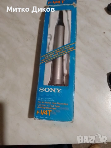 динамичен микрофон Sony FV-4T в, снимка 2 - Части и Платки - 54810343