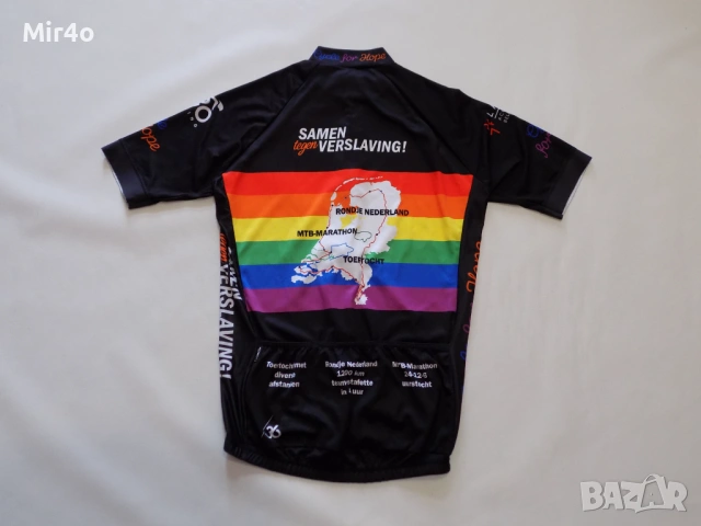 вело джърси 36 cycling wear тениска екип шосейно колоездене мъжко оригинал L, снимка 2 - Спортни дрехи, екипи - 51741785