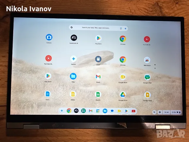 ASUS Chromebook Flip C433T 14" Touchscreen | Core m3 8100Y 3.40 Ghz | 8GB RAM | 128GB | 7ч. батерия, снимка 12 - Лаптопи за дома - 55302660