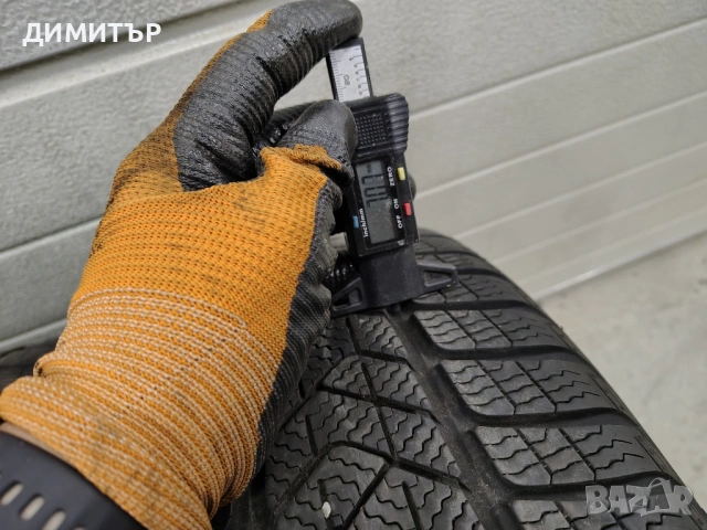 4бр.зимни гуми PIRELII 215 50 18 DOT23 цена за брой, снимка 4 - Гуми и джанти - 54044930