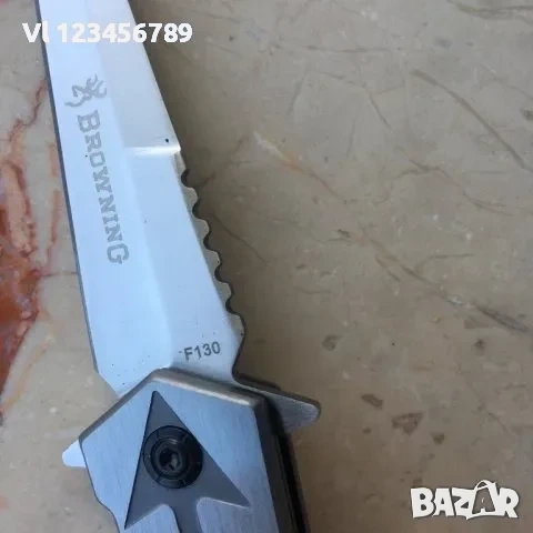 Сгъваем нож /кама/ Browning F130-98х228 , снимка 3 - Ножове - 53988496
