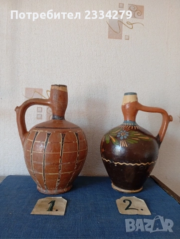 Стари стомни, бърдуци, кронтир използванио в бита от миналото, снимка 9 - Антикварни и старинни предмети - 52158106