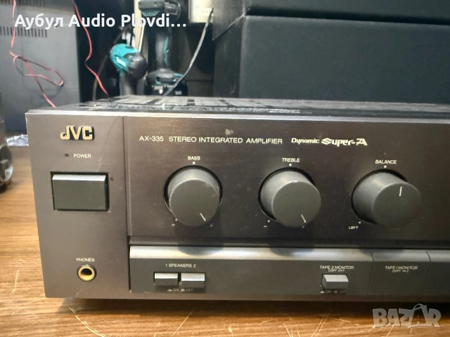  JVC AX-335 Вграден усилвател с прекрасен звук, снимка 5 - Ресийвъри, усилватели, смесителни пултове - 54580980