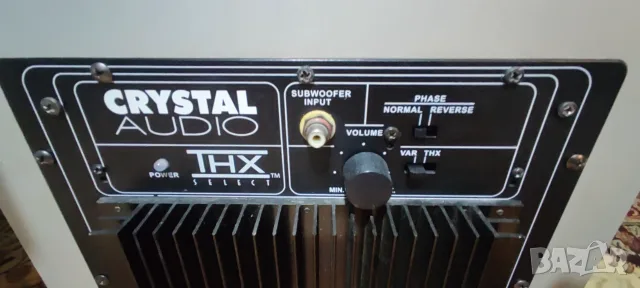 активен субуфер Crystal Audio THX-10SUB, снимка 6 - Тонколони - 55579277