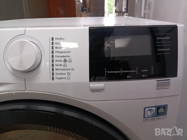 Като нова сушилня с термопомпа АЕГ Aeg Series 8000 A+++ 8кг 2 години гаранция!, снимка 4 - Сушилни - 54952431