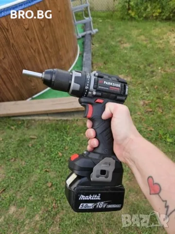 Преходник адаптер батерия Makita LXT 18V към инструмент Parkside X20V MT2PS, снимка 2 - Други инструменти - 55570627