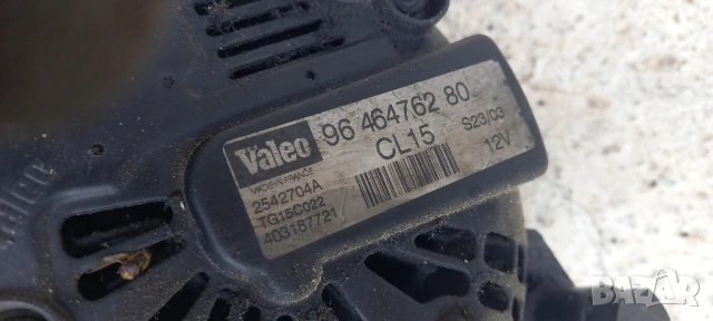 Алтернатор Citroen C3 1.4 HDI 90к.с., снимка 2 - Части - 54806117