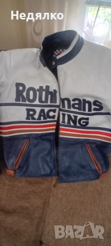 Оригинално кожено яке Rothmans Racing, снимка 2 - Якета - 54794720