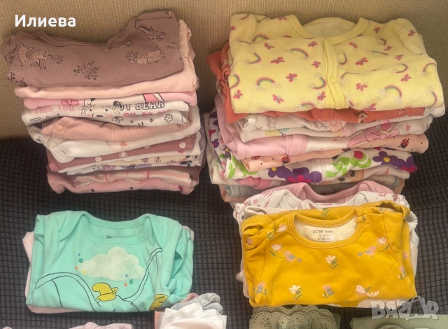 Бебешки дрехи много запазени, снимка 7 - Комплекти за бебе - 53736508