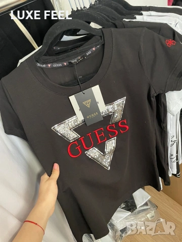 Moschino ✨ Guess ✨Prada ✨Дамски Тениски , снимка 9 - Тениски - 55013890