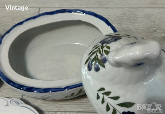 Старинен порцеланов комплект за празнични яйца , снимка 7 - Прибори за хранене, готвене и сервиране - 53981671