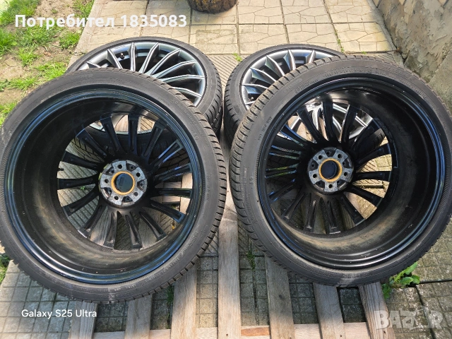 Лети джанти 20ки 5х112 Tomason + зимни гуми 255/35/20 Continental, снимка 9 - Гуми и джанти - 54504211