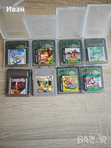 Game boy color Нинтендо Игри