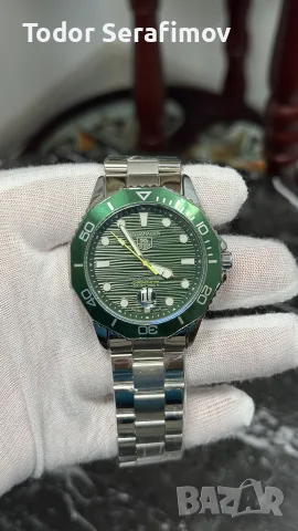 Мъжки часовник TAG Heuer Aquaracer
Professional 300 нов, зелен циферблат, снимка 2 - Мъжки - 55410836