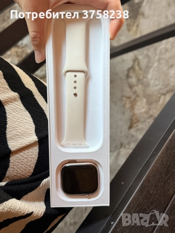 MEV74MP/A Apple Watch Series 11 46mm
Rose Gold AILB SB M/L GPS има
дрьскотини в екрана, снимка 8 - Смарт гривни - 55682901