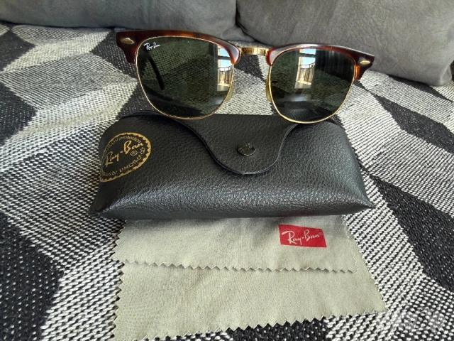 Ray-Ban RB3016-Clubmaster, снимка 2 - Слънчеви и диоптрични очила - 54560184