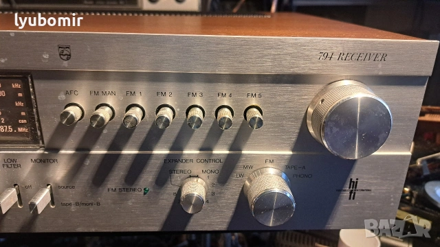 Рисивър Филипс., снимка 4 - Ресийвъри, усилватели, смесителни пултове - 54326521