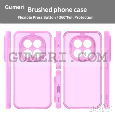 Хибриден Удароустойчив Кейс за Xiaomi Redmi Note 15 Pro+, снимка 9 - Калъфи, кейсове - 35519918